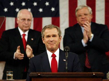 Bush: zagrożenie nie mija, ale jest coraz lepiej