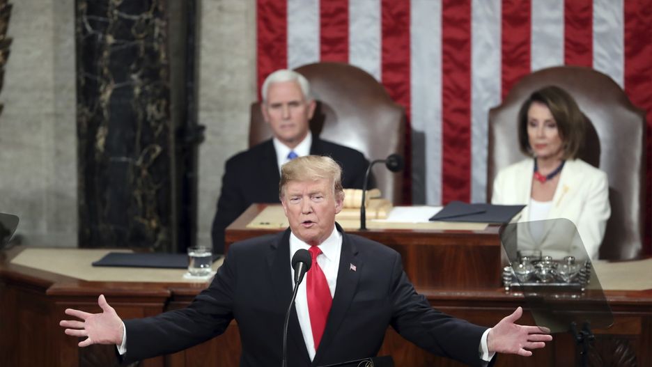Donald Trump wygłosił doroczne orędzie podczas połączonej sesji Kongresu.