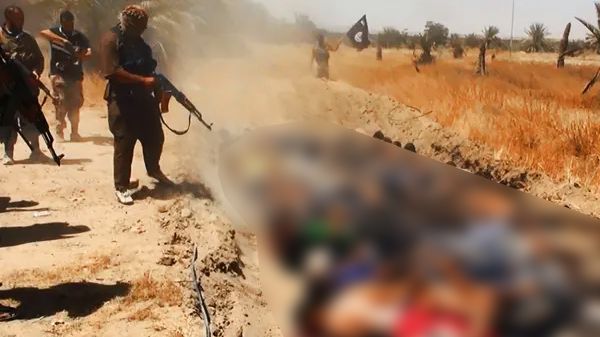 Dżihadyści z ISIL terroryzują część Iraku i Syrii - posuwają się także do egzekucji (na zdj. egzekucja  w irackiej prowincji Saleheddin)