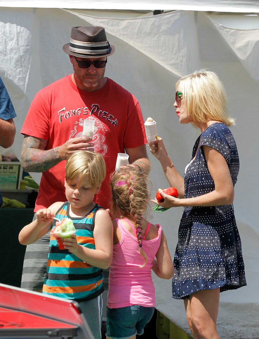 Tori Spelling i Dean McDermott
Fotografia: ONS