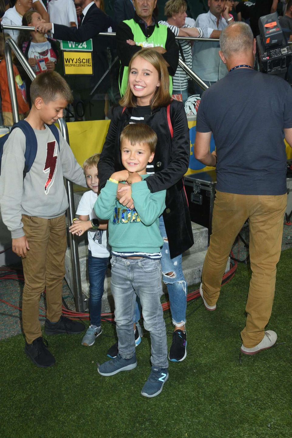 Oliwia, Szymon i Jan Bieniuk – Wielki mecz WOŚP - TVN