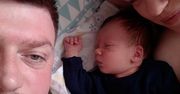 "Mam 8 tygodni i mogłem patrzeć na rodziców z nieba". Ojciec opowiada poruszającą historię