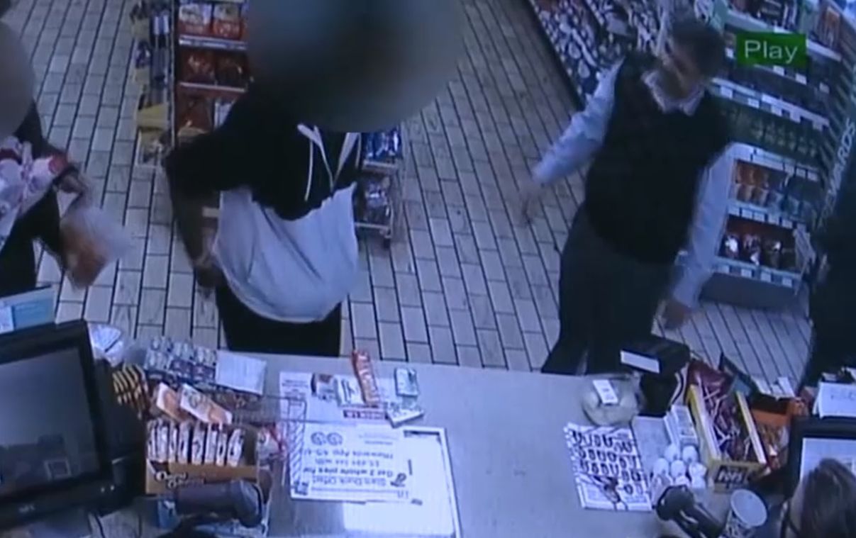 Przyłapany na gorącym uczynku złodziej został obdarowany przez właściciela sklepu 7-Eleven