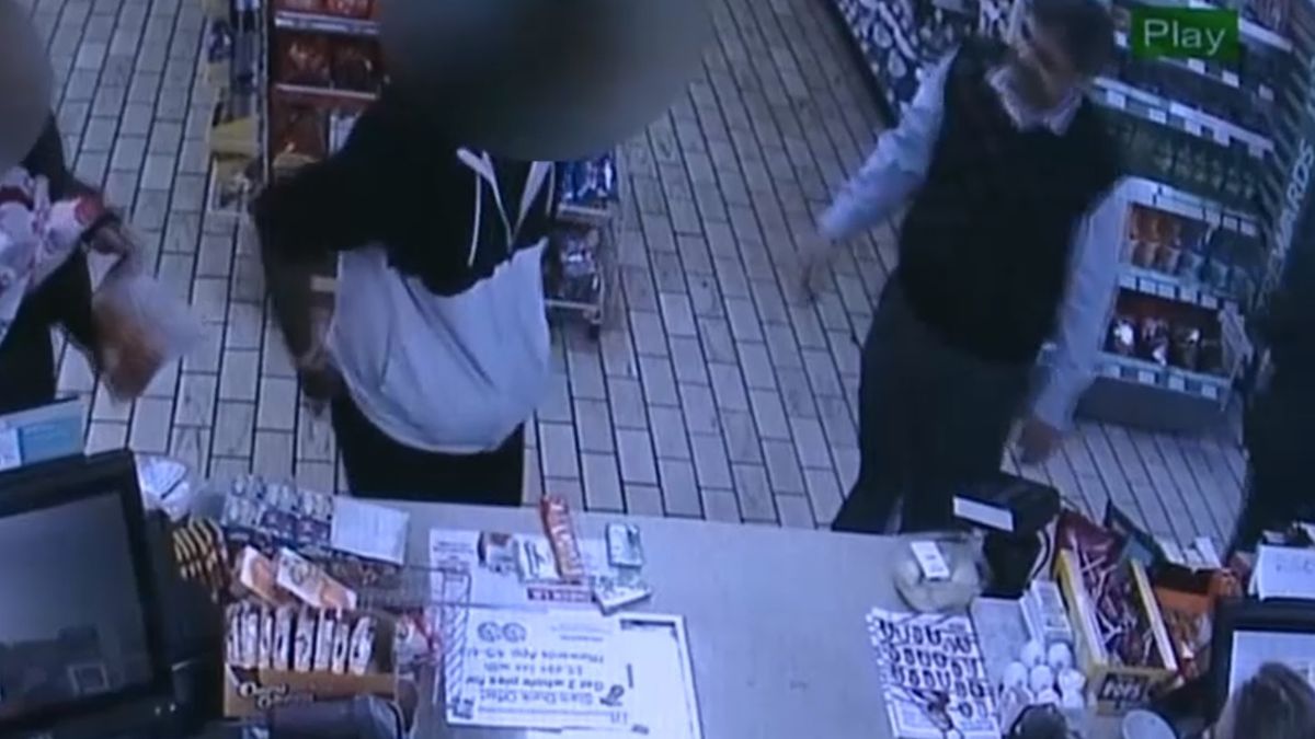 Przyłapany na gorącym uczynku złodziej został obdarowany przez właściciela sklepu 7-Eleven
