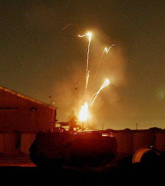 "Wściekły ogień" w środkowym Iraku