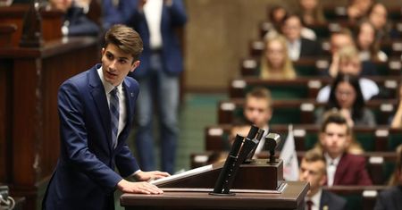 "Unia Europejska zaczyna przypominać Europejską Rzeszę", krzyczały dzieci w Sejmie