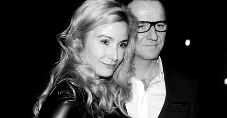 Paweł Wilczak i Joanna Brodzik w czerni