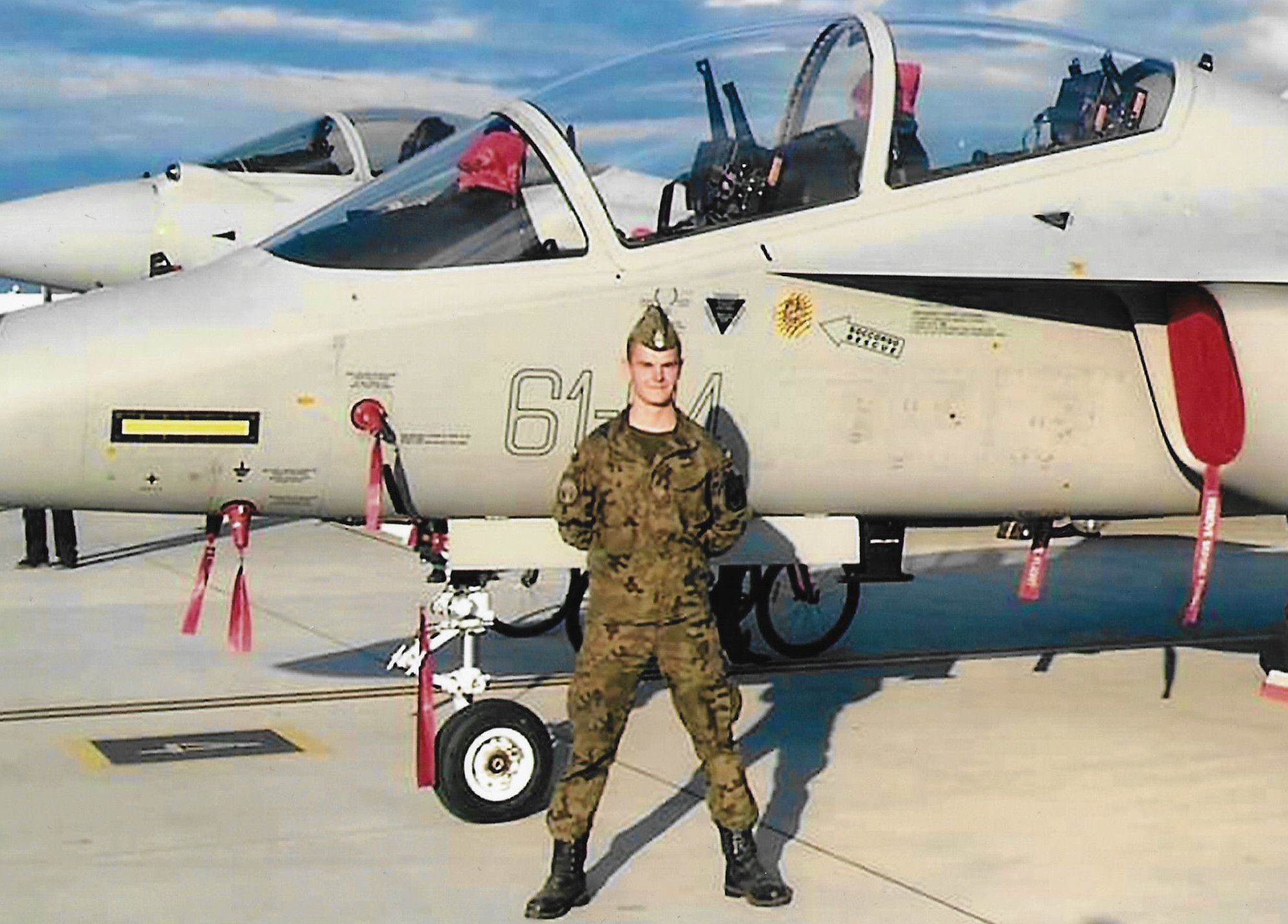 Łukasz Chudzik został pilotem, tak jak jego tata