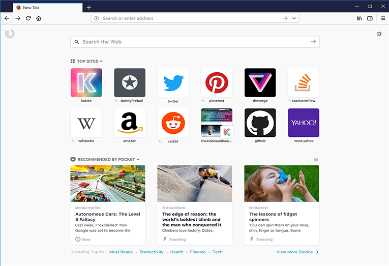 Mozilla wprowadza "nieinwazyjne" reklamy