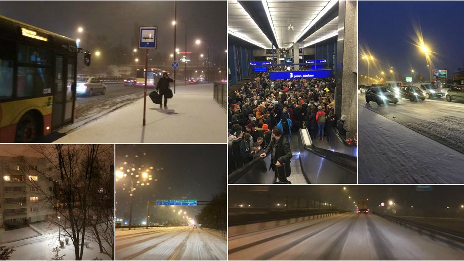 Zima zaatakowała dziś z pełną mocą