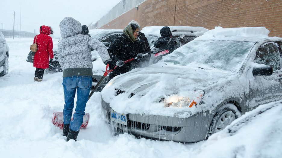 Na północy prowincji Ontario i w środkowej części Kanady temperatury sięgają rekordowych -50 st. C