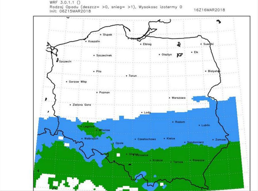 Atak zimy - to już dziś. Sprawdź, czy będziesz w zasięgu śnieżycy