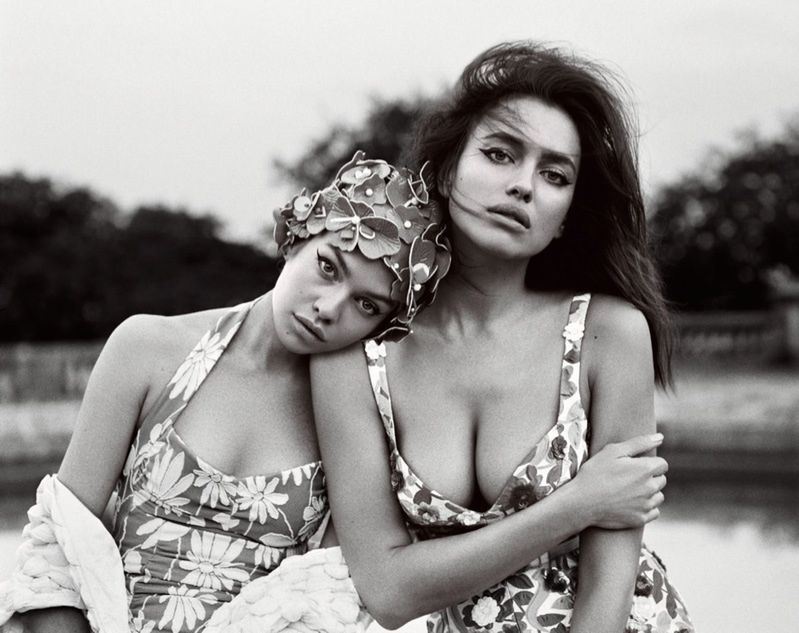 Irina Shayk i Stella Maxwell w "W Magazine"