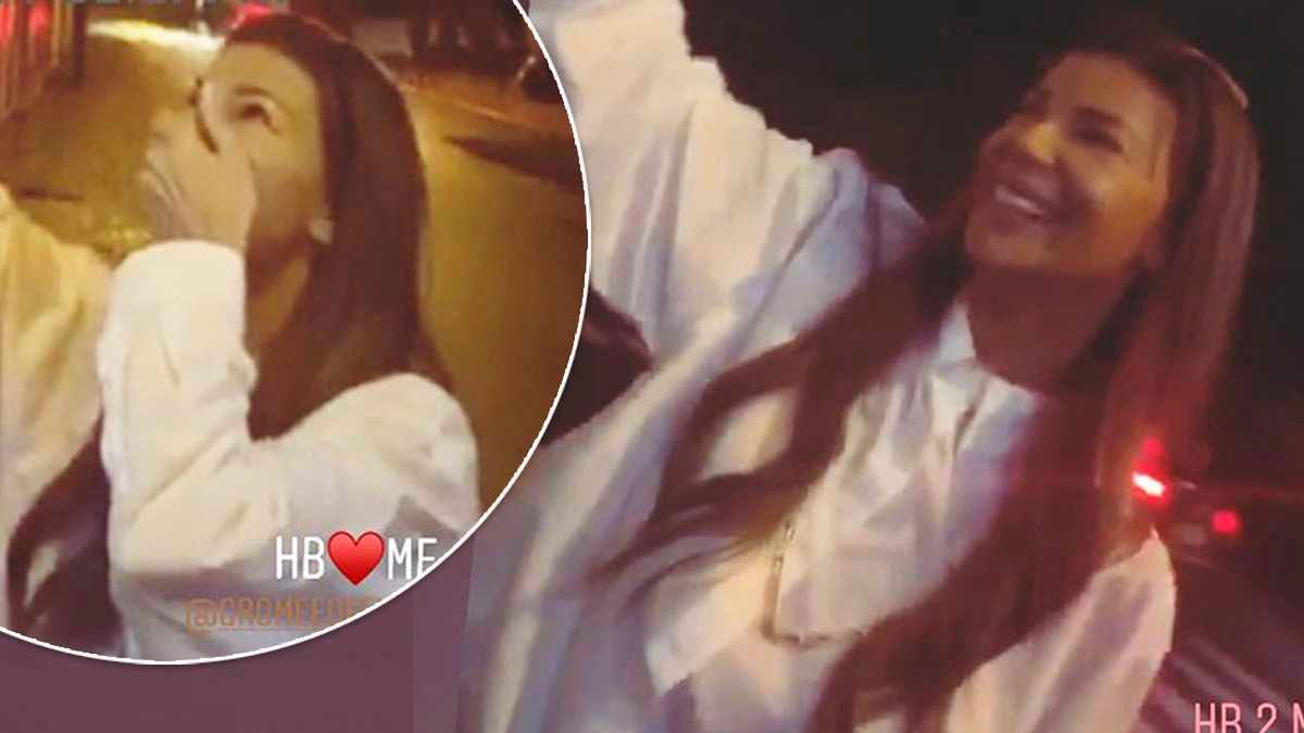 Edyta Górniak na swoich urodzinach