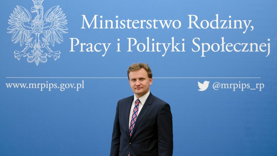 Wiceminister pracy Bartosz Marczuk