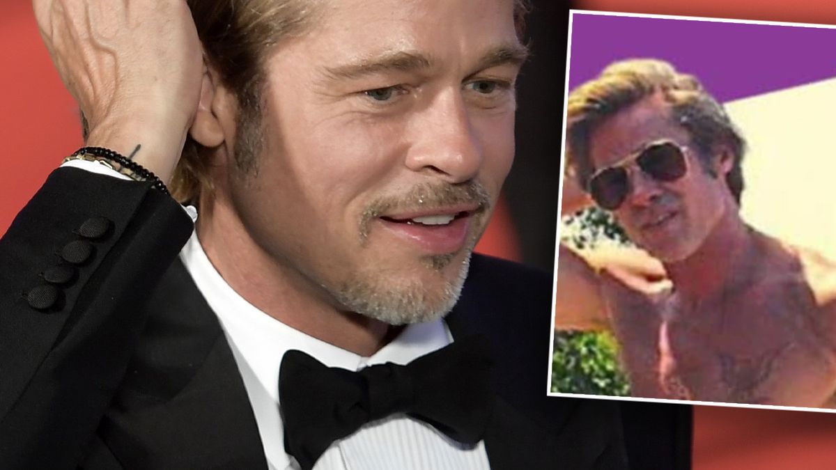 Zdjęcie Brada Pitta bez koszulki trafiło do gazety. Kiedy on tak przypakował? Znowu wygląda jak Adonis