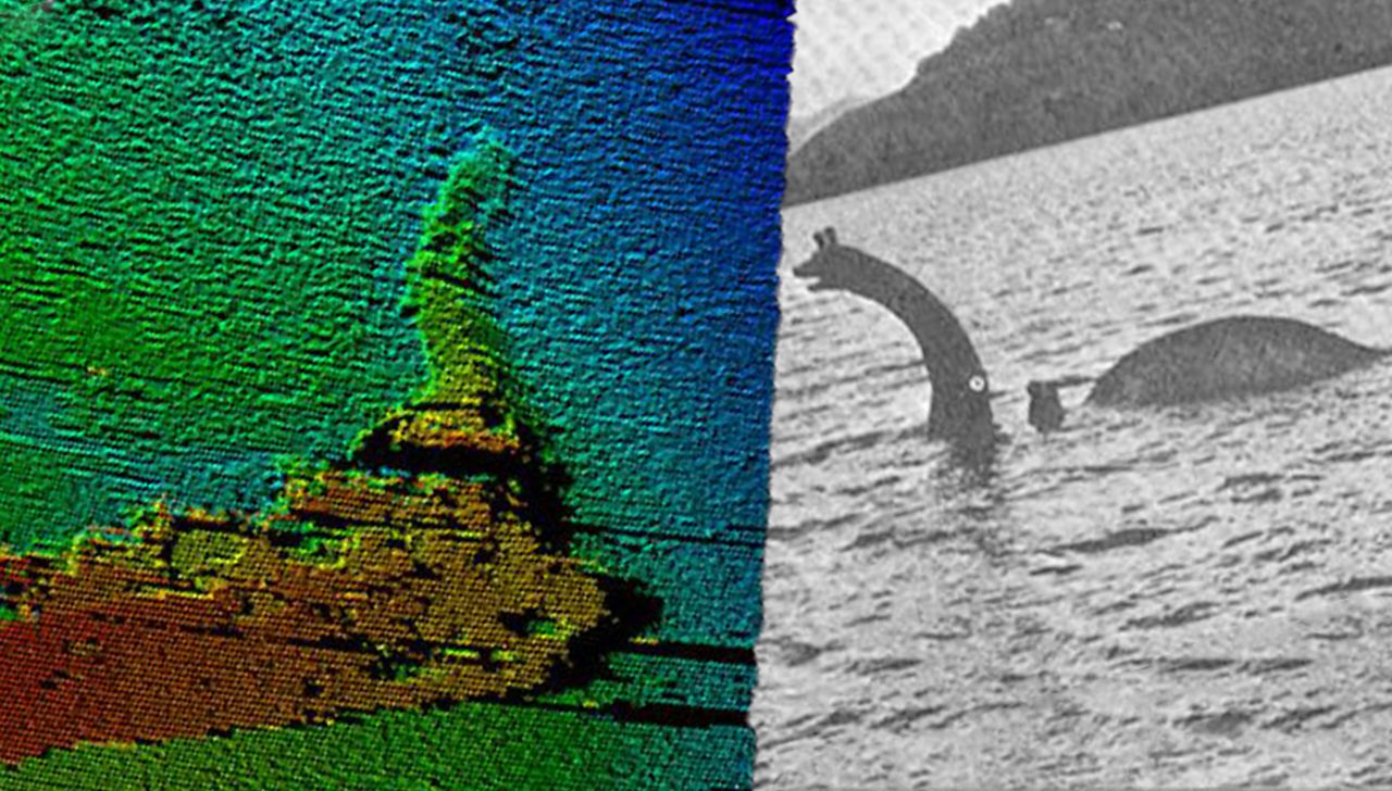 Znaleźli potwora na dnie Loch Ness
