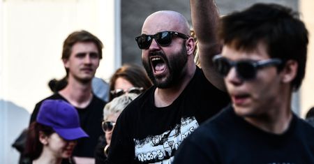 Ostritz: miasto oblężone. Setki policjantów i neonaziści. Byliśmy tam z kamerą