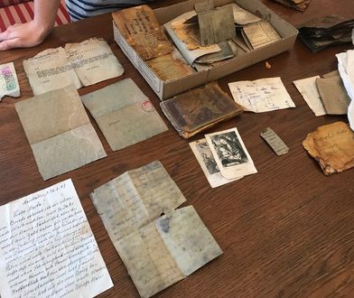 Wrzesina. Niezwykłe znalezisko w lesie. Dokumenty i listy sprzed pokoleń