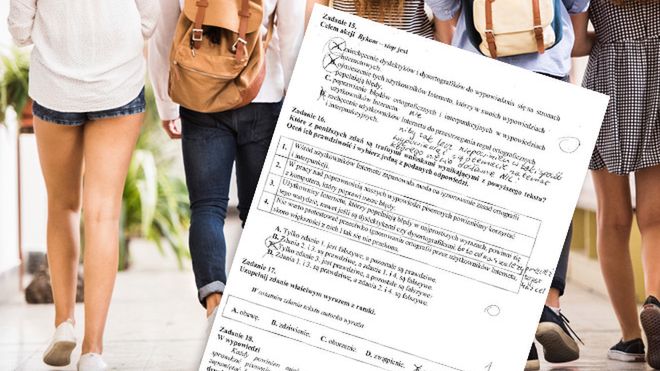 Gimnazjalistka napisała na teście, co myśli o jego autorach