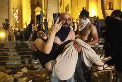 Gruzja. Wielki protest i szturm na parlament. Są ranni