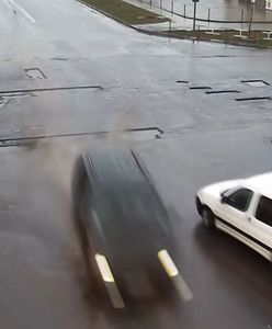 #dziejesiewmoto: sprawca wypadku wychodzi bez szwanku