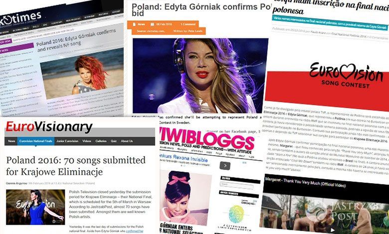 Zagraniczne media o Margaret i Edycie Górniak na Eurowizji 2016