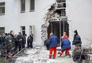 Dwie eksplozje w ukraińskim sądzie