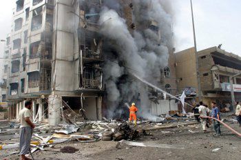 Trzy zamachy bombowe w Bagdadzie
