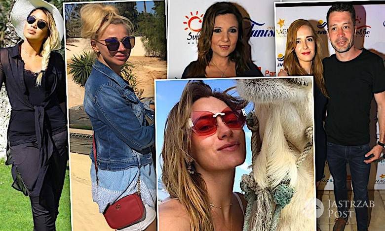 Gwiazdy na wakacjach w Tunezji: Patricia Kazadi, Marcelina Zawadzka, Lidia Kopania, Andrzej Młynaczyk, Magda Femme