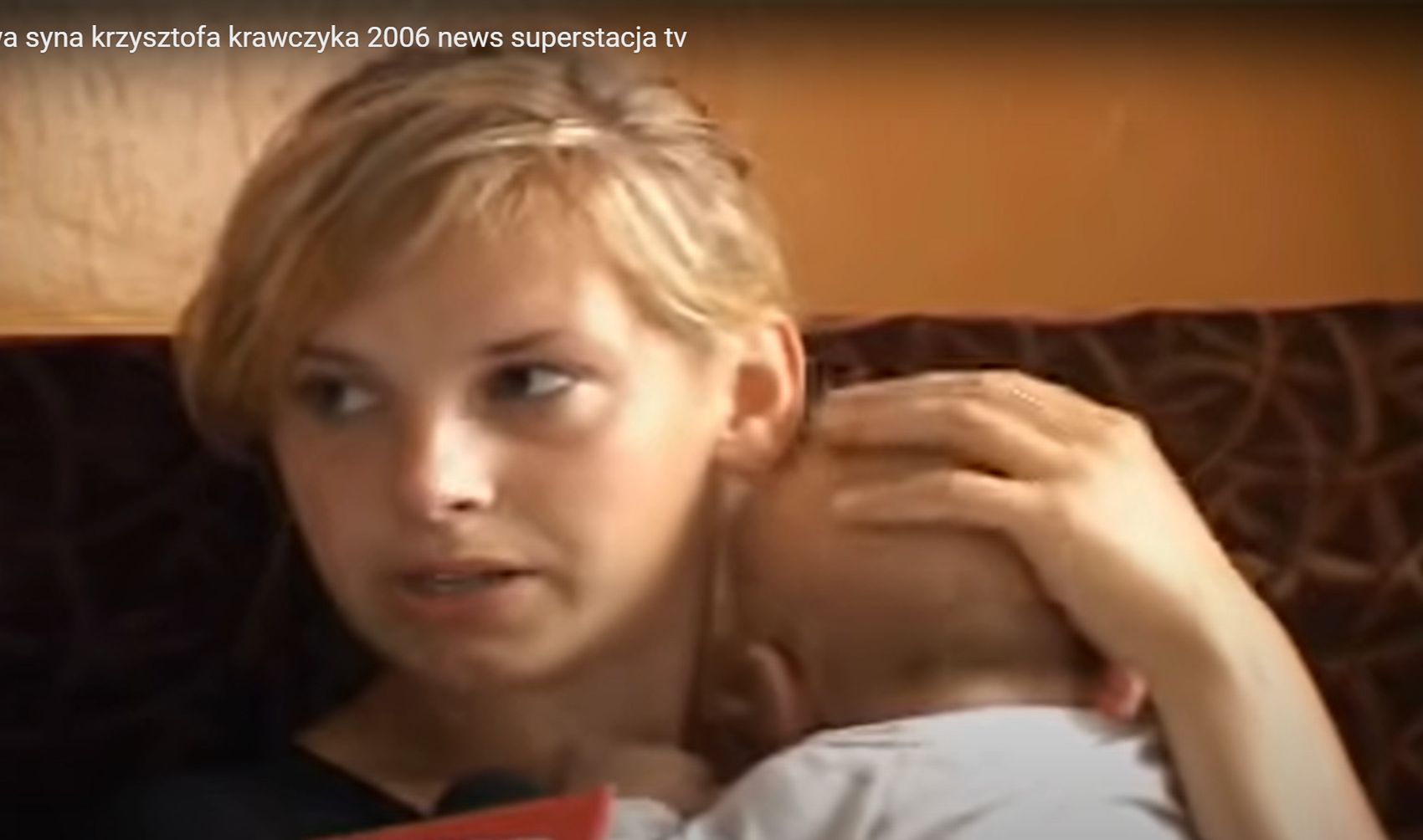 Aleksandra, była żona Krzysztofa Krawczyka juniora z synem