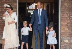 George i Charlotte na chrzcinach brata. Jak zawsze skradli show