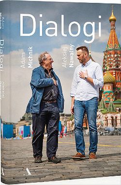 "Dialogi" książka Adama Michnika i Aleksieja Nawalnego (wyd. Agora) 