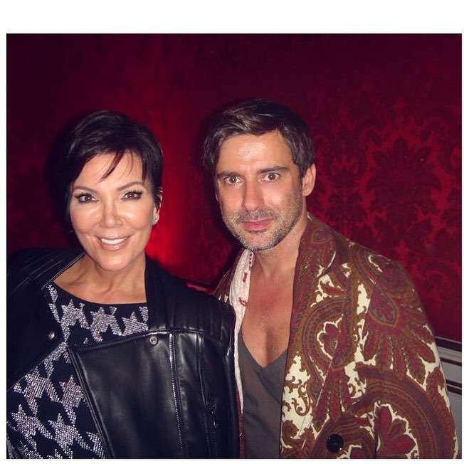 Kris Jenner i Marcin Tyszka na wspólnym zdjęciu