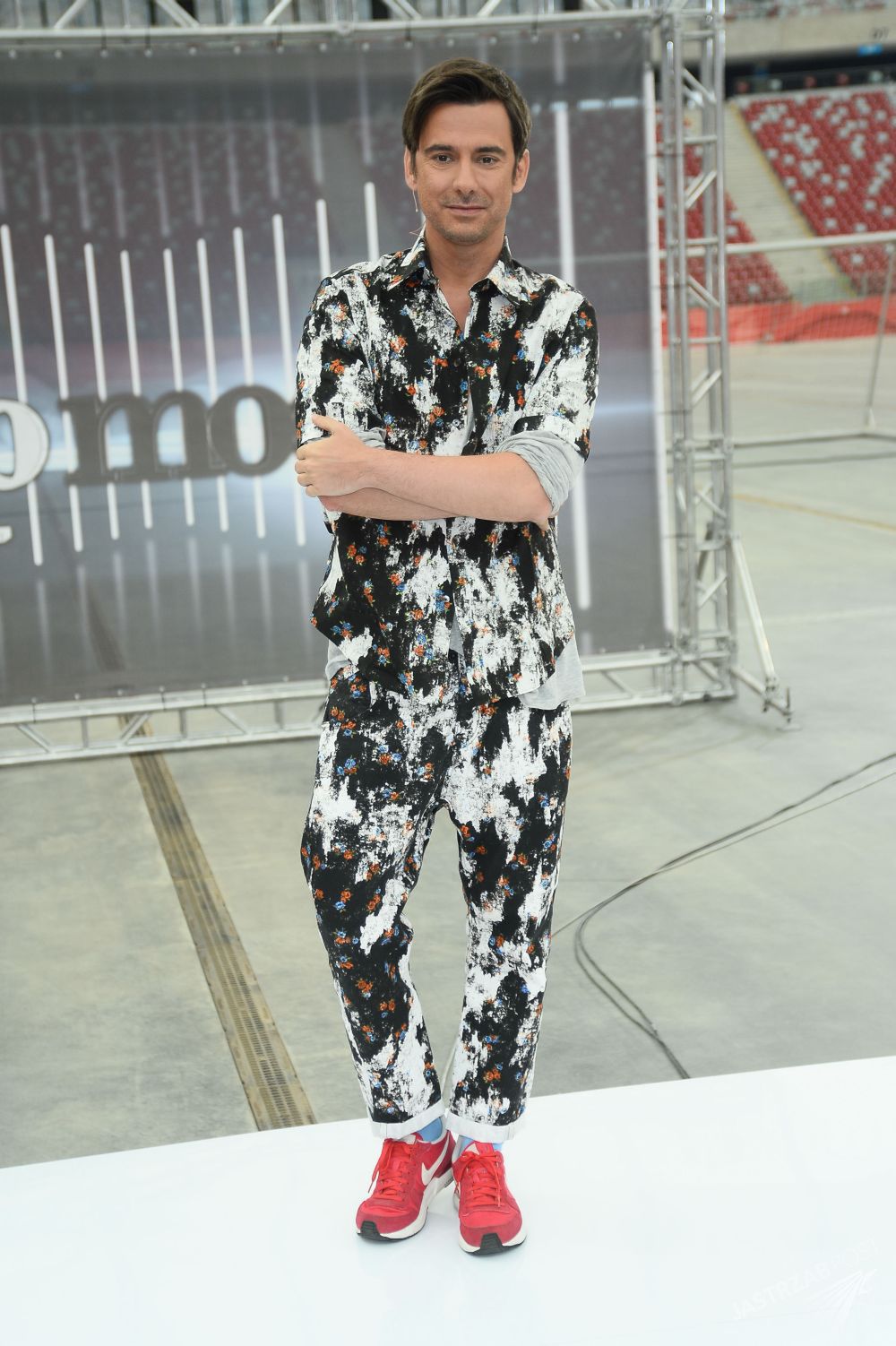 Marcin Tyszka, casting "Top Model" w Warszawie, fot. ONS