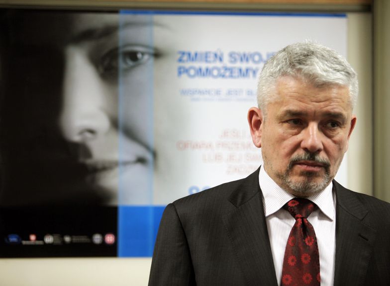Były dyrektor Państwowej Agencji Rozwiązywania Problemów Alkoholowych Krzysztof Brzózka.