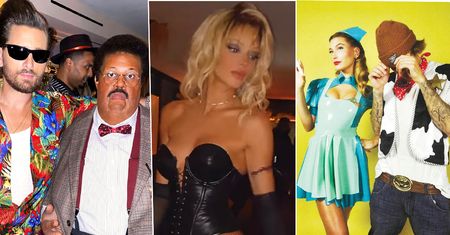 Halloween 2020: Tłum poprzebieranych gwiazd na imprezie u Kendall Jenner! Bieber, Kardashianki,  The Weeknd