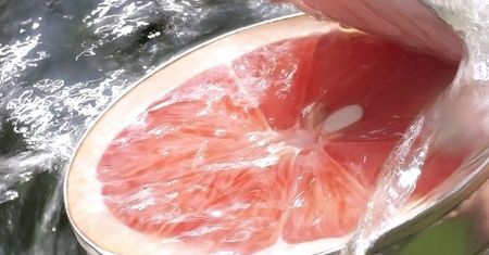 Słodkie grejpfruty prosto z puszki