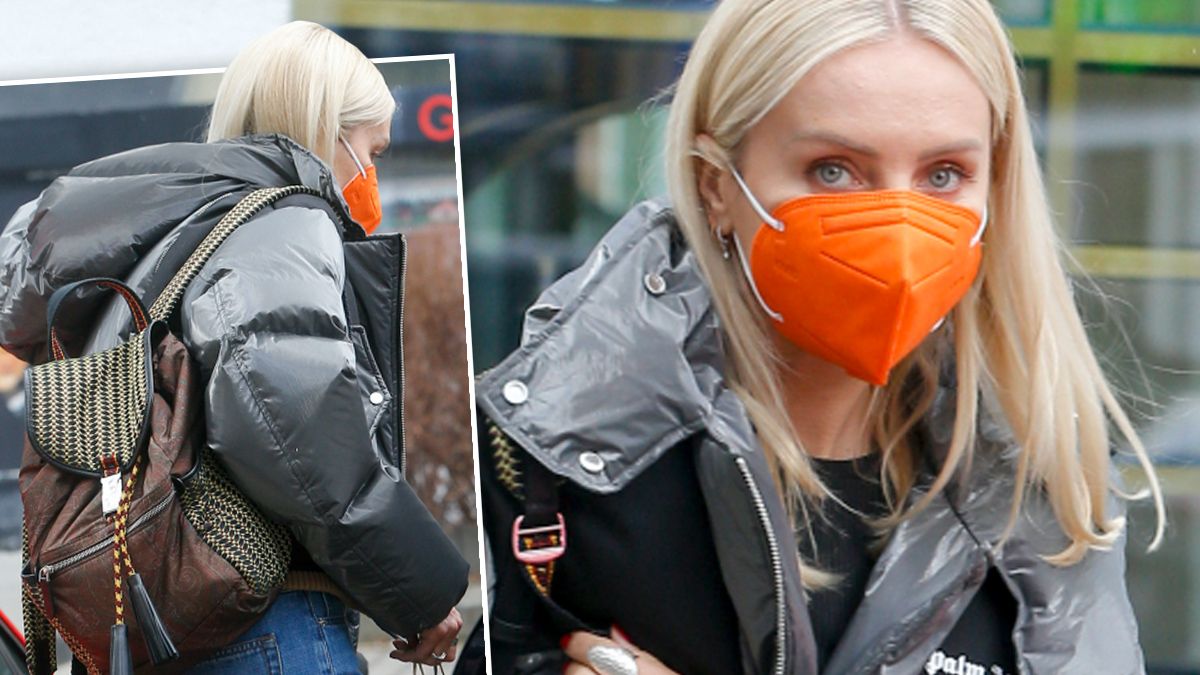 Agnieszka Woźniak-Starak nosi spodnie dzwony