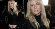 Agnieszka Woźniak-Starak na premierze ostatniego filmu swojego męża „Ukryta gra”