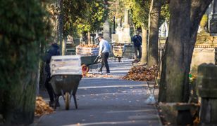 Wszystkich Świętych. Koniec dużej akcji na Starych Powązkach w Warszawie. Inwentaryzacja ułatwi odnowienie grobów