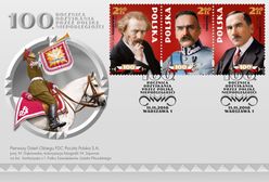 Poczta Polska świętuje 100. rocznicę odzyskania niepodległości. Specjalna seria znaczków