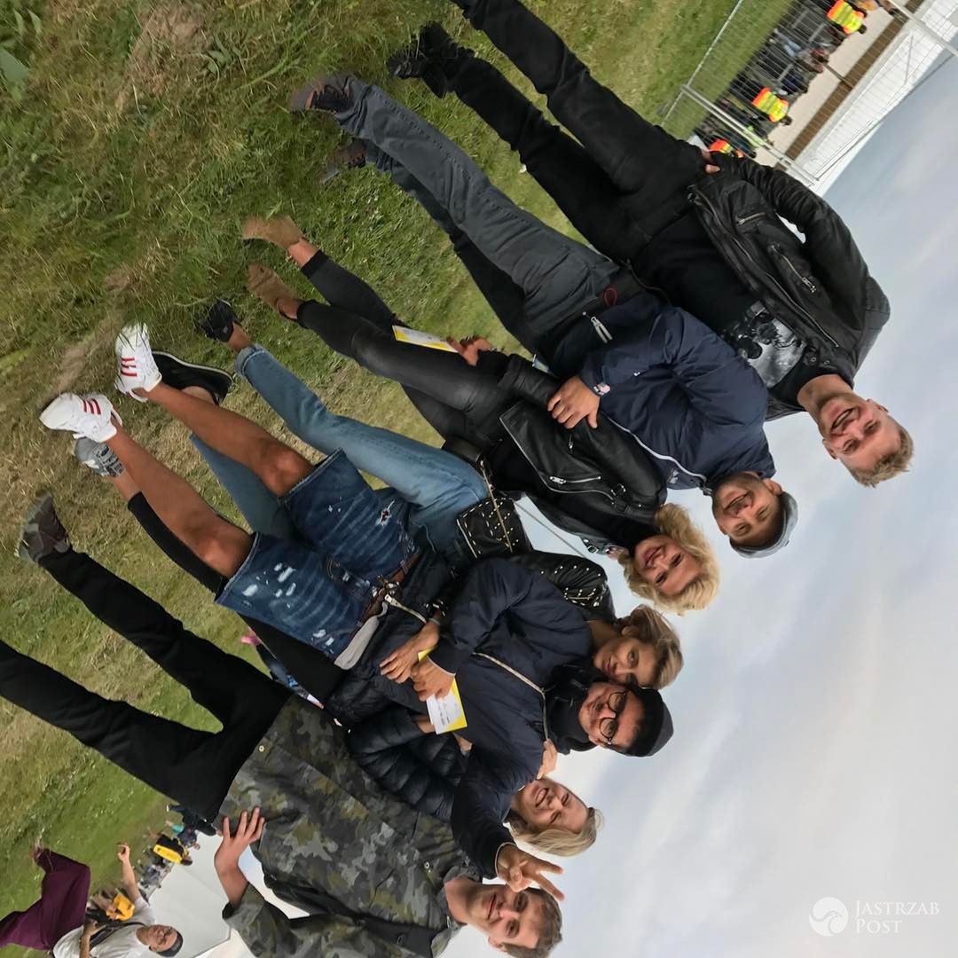 Kuba Wojewódzki i Borys Szyc z partnerkami na Open'er Festival 2017