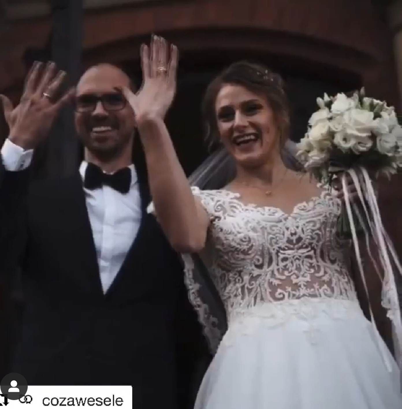 Patrycja Wyciszkiewicz i Tomek pokazali obrączki