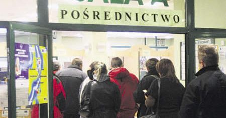 Bezrobotni szturmują urzędy pracy