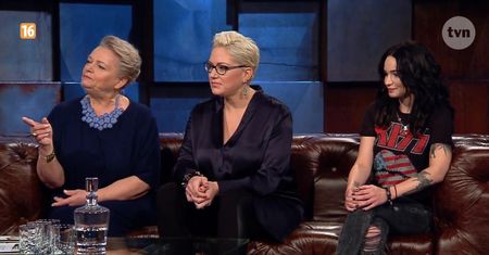 "Kuba Wojewódzki": Anna Seniuk z córką i Ewelina Lisowska