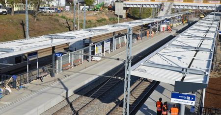 Przystanek kolejowy Warszawa Powązki już od 1 listopada. Trwają odbiory techniczne