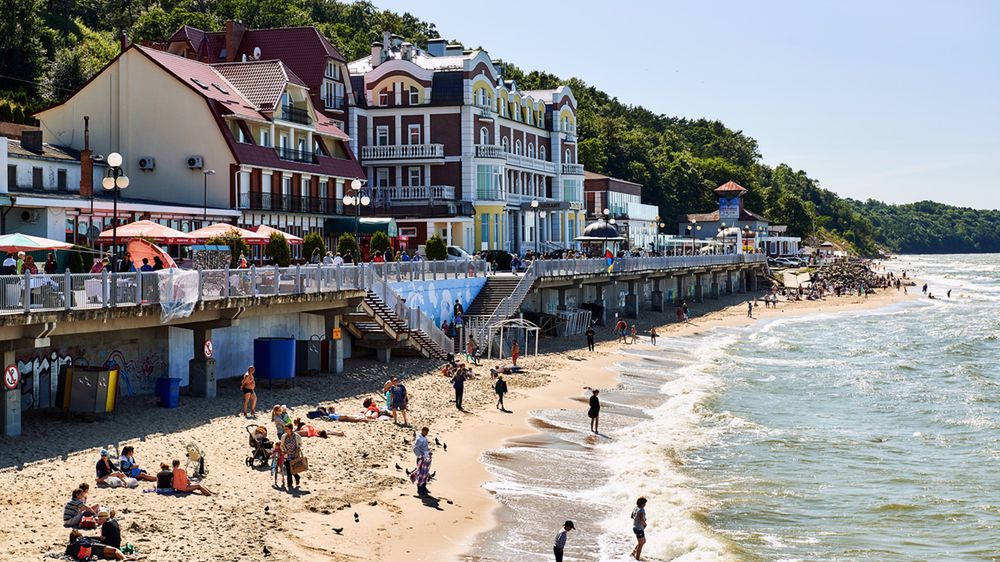 Plaże Obwodu Kaliningradzkiego mają skutecznie kusić polskich turystów? 