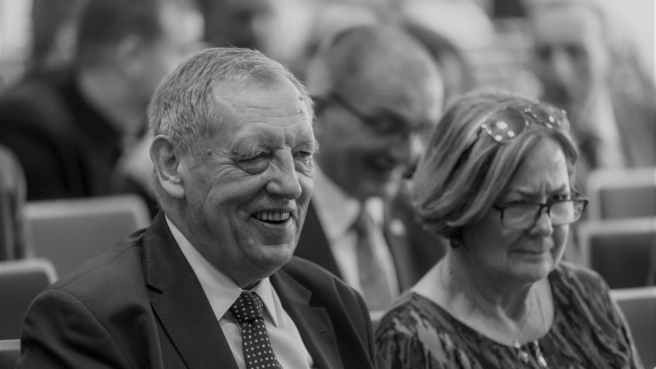 Jan Szyszko z żoną Krystyną Szyszko