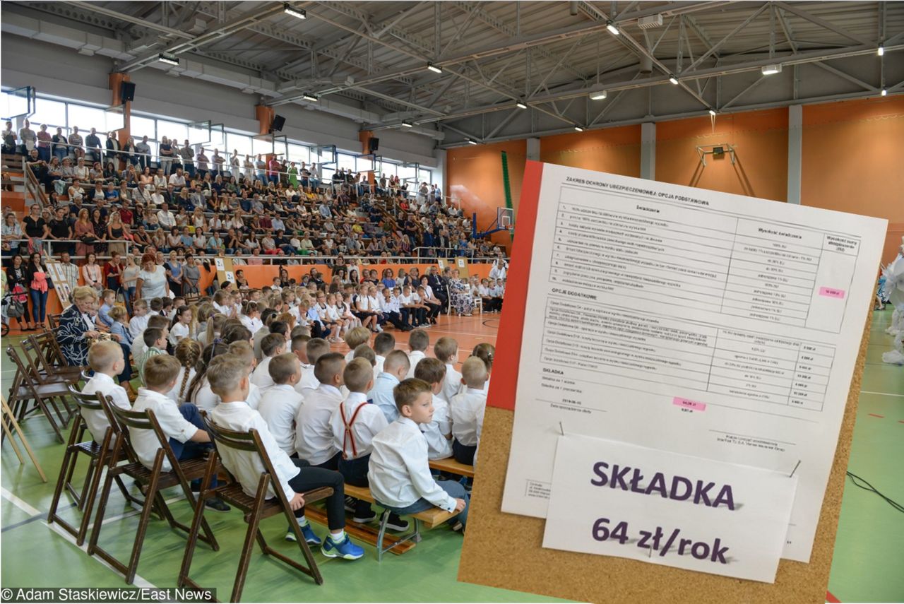 Ubezpieczenie szkolne nie zawsze najlepsze. Uwaga, bo można się "naciąć"